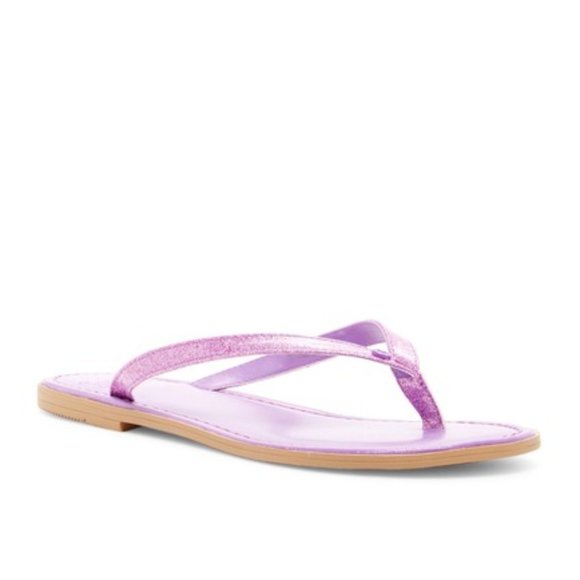 UGG Other - UGG I Heart Kyla Glitter Flip Flop New Purple Sz 7